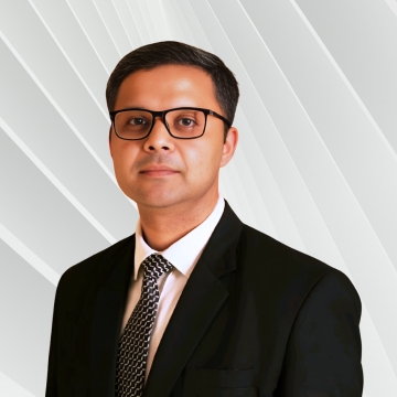 Portrait of Gauhar Mirza, Partner at Saraf And Partners.